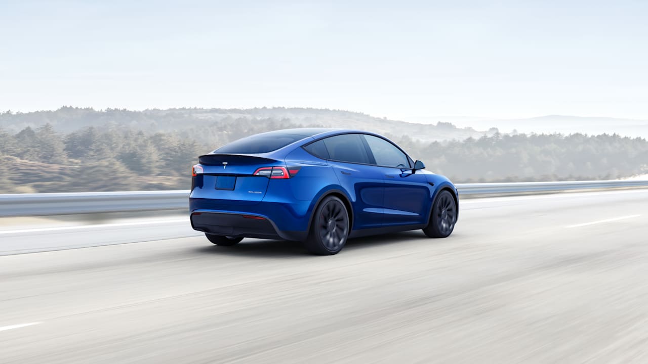 Tesla Model Y electric crossover SUV